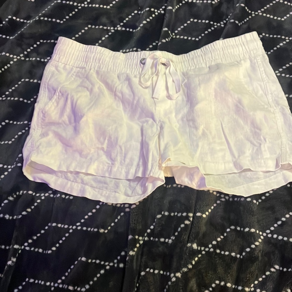 White shorts